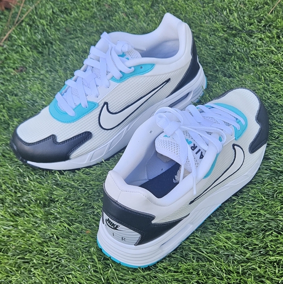 NEW Nike Air Max – White/Black/Teal – Men’s US 9 / EU 42.5 – HQ2572-100 - Picture 1 of 14